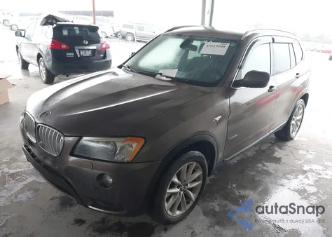 2011 BMW X3 xDrive28I из США, поврежденный, VIN 5UXWX5C57BL707994